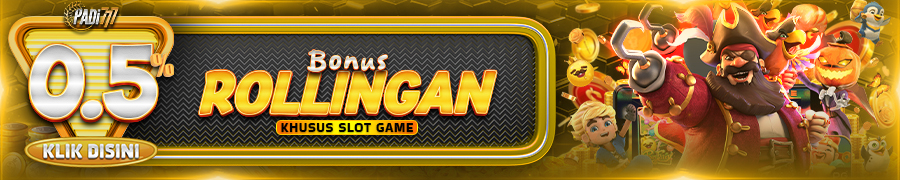 Bonus Rollingan Slot 0.5%